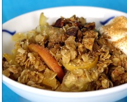 Apple Crisp Recipe | How to make Apple Crisp | Hilah Cooking