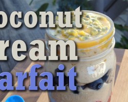 Awesome Quick and Simple Coconut Cream Parfait