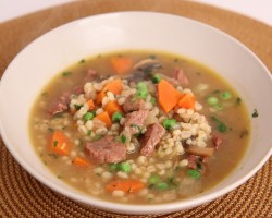 Beef & Barley Soup Recipe – Laura Vitale – Laura in the Kitchen Episode 523
