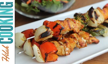 Chicken Skewers |  Grilled Chicken Kebab Recipe