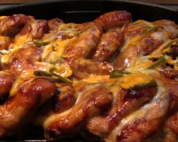 Chicken Wing Loaf grilled by the BBQ Pit Boys