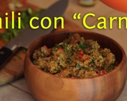 Chili con “Carne”: Raw Vegan Superfood Recipe