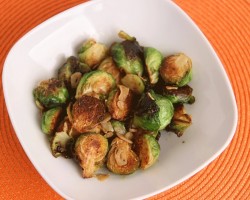 Garlic Brussels Sprouts Recipe – Laura Vitale – Laura in the Kitchen Episode 505