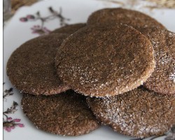 Ginger Snap Cookies – Crispy Ginger Snaps Recipe