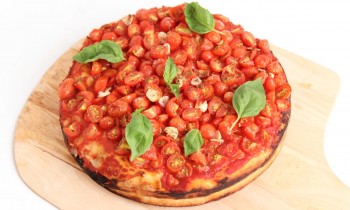 Homemade Deep Dish Tomato Pie Recipe – Laura Vitale – Laura in the Kitchen Episode 815