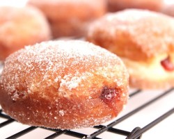 Homemade Jelly Donut Recipe – Laura Vitale – Laura in the Kitchen Episode 787
