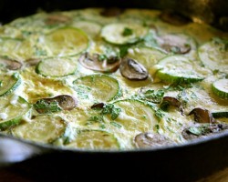 How to make a Frittata ~ Hilah’s Mushroom & Zucchini Frittata Recipe