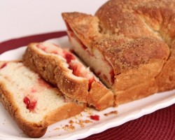 Marbled Cranberry Bread Recipe – Laura Vitale – Laura in the Kitchen Episode 494