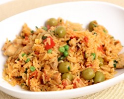 One Pot Chicken & Rice Recipe – Laura Vitale – Laura in the Kitchen Episode 768