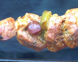 Pork Tenderloin Pan Skewers by the BBQ Pit Boys