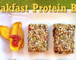 Raw Vegan Breakfast Protein Bars Recipe