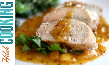 Roast Pork Tenderloin with Apricot Sauce