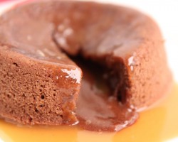 Salted Caramel Molten Lava Cakes Recipe – Laura Vitale – Laura in the Kitchen Episode 784