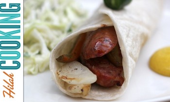 Smoked Sausage Wrap – Quick Meal Idea