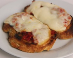 Sun Dried Tomato & Smoked Mozzarella Bruschetta Recipe – Laura Vitale – Laura in the Kitchen Ep 384