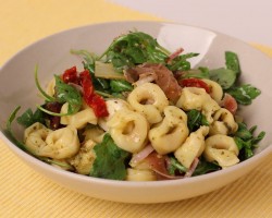 Tortellini Pasta Salad Recipe – Laura Vitale – Laura in the Kitchen Episode 448