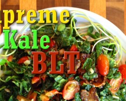 Vegan Supreme Kale BLT Salad