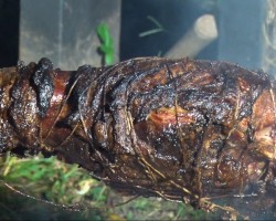 Venison and Goose BBQ at the Pit