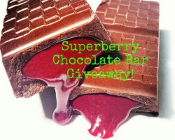 Superberry Chocolate Bar Giveaway!!!