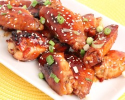 Baked Honey Teriyaki Wings Recipe – Laura Vitale – Laura in the Kitchen Episode 904