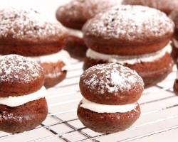 Chocolate Whoopie Pies Recipe – Laura Vitale – Laura in the Kitchen Episode 873