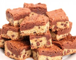 Cookie Dough Brownies Recipe – Laura Vitale – Laura in the Kitchen Episode 899