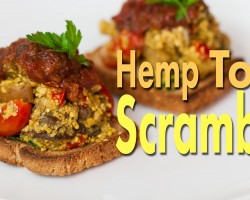 Awesome Hemp Tofu Scramble!