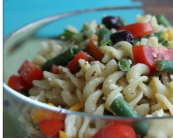 Greek Pasta Salad  + Tour of My New House!