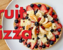 Kid Friendly Fruit Pizza