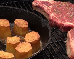 Potatoes and Steak by the BBQ Pit Boys