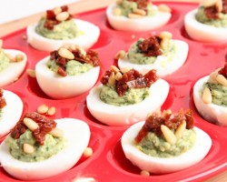 Italian Deviled Eggs Recipe – Laura Vitale – Laura in the Kitchen Episode