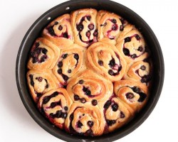 Lemon Blueberry Rolls Recipe – Laura Vitale – Laura in the Kitchen Episode 927
