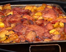 Apple Ham Casserole by the BBQ Pit Boys