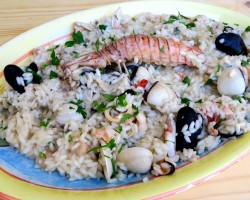 Nonna’s Seafood Risotto Recipe  (with Nonna) – Laura Vitale – Laura in the Kitchen Episode
