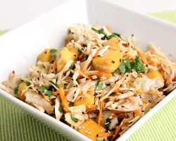 Asian Inspired Mango Slaw Recipe – Laura Vitale – Laura in the Kitchen Episode