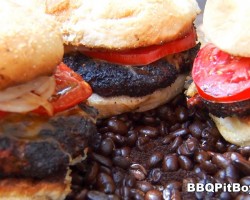 Coffee Pepper Burgers recipe by the BBQ Pit Boys