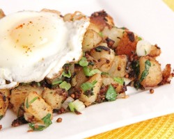 Indian Spiced Potato Hash (Inspired) Reipe – Laura Vitale – Laura in the Kitchen Episode