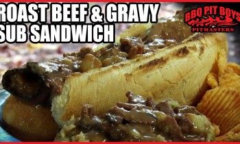 Roast Beef and Gravy Sub Sandwich