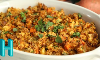 Chorizo Cornbread Dressing | Thanksgiving Side Dish