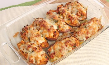 Chorizo Stuffed Sweet Potatoes Recipe – Laura Vitale – Laura in the Kitchen Episode 983