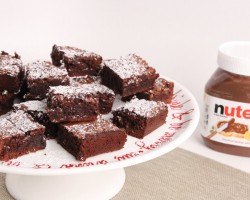 Nutella Brownies Recipe – Laura Vitale – Laura in the Kitchen Episode 1000
