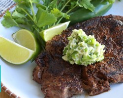 Ribeye Steak with Jalapeño Butter |  Hilah Cooking