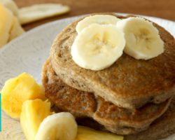 How to Make Banana Pancakes |  Hilah Cooking with Chef Baby